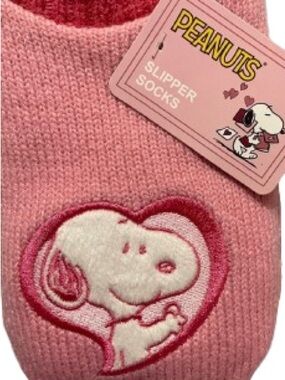 Peanuts Child’s Slipper Socks Sherpa